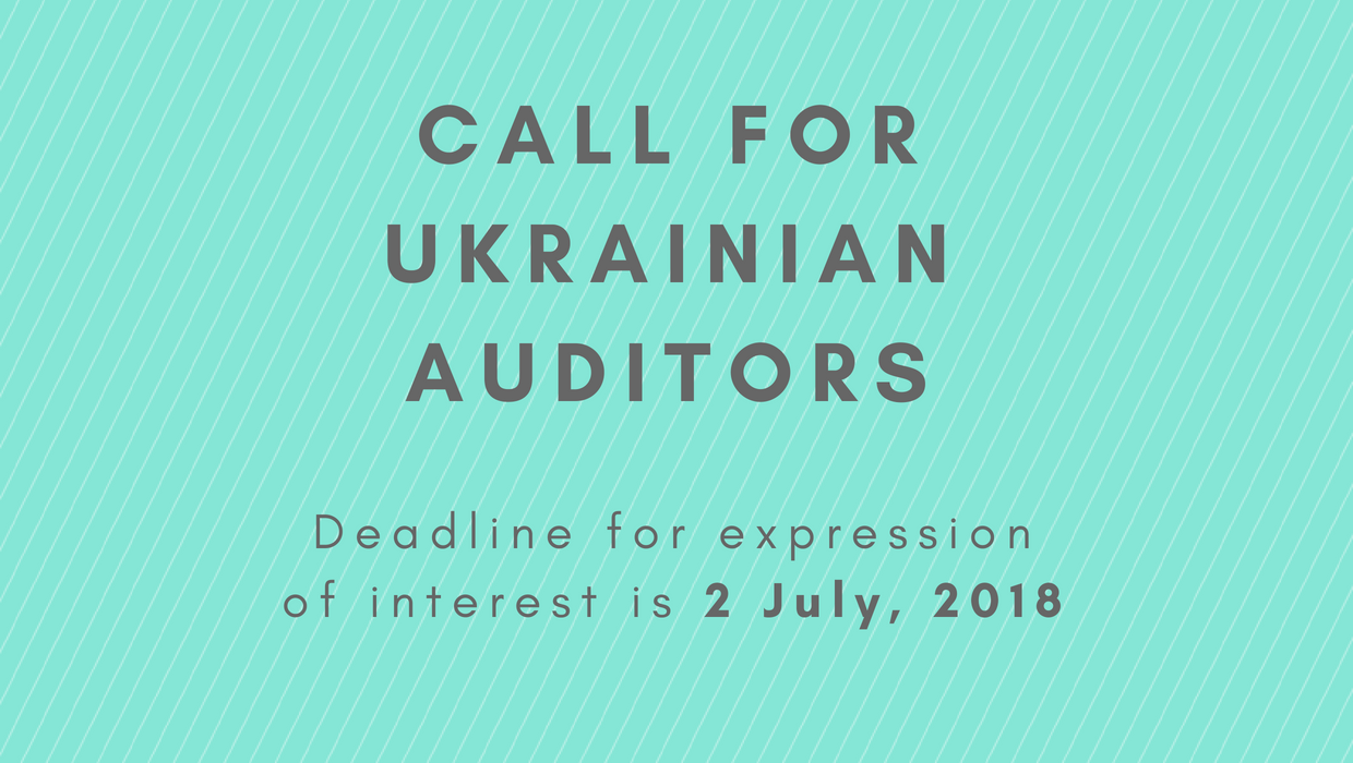Call for Ukrainian auditors launched by the Chamber of Auditors of Ukraine